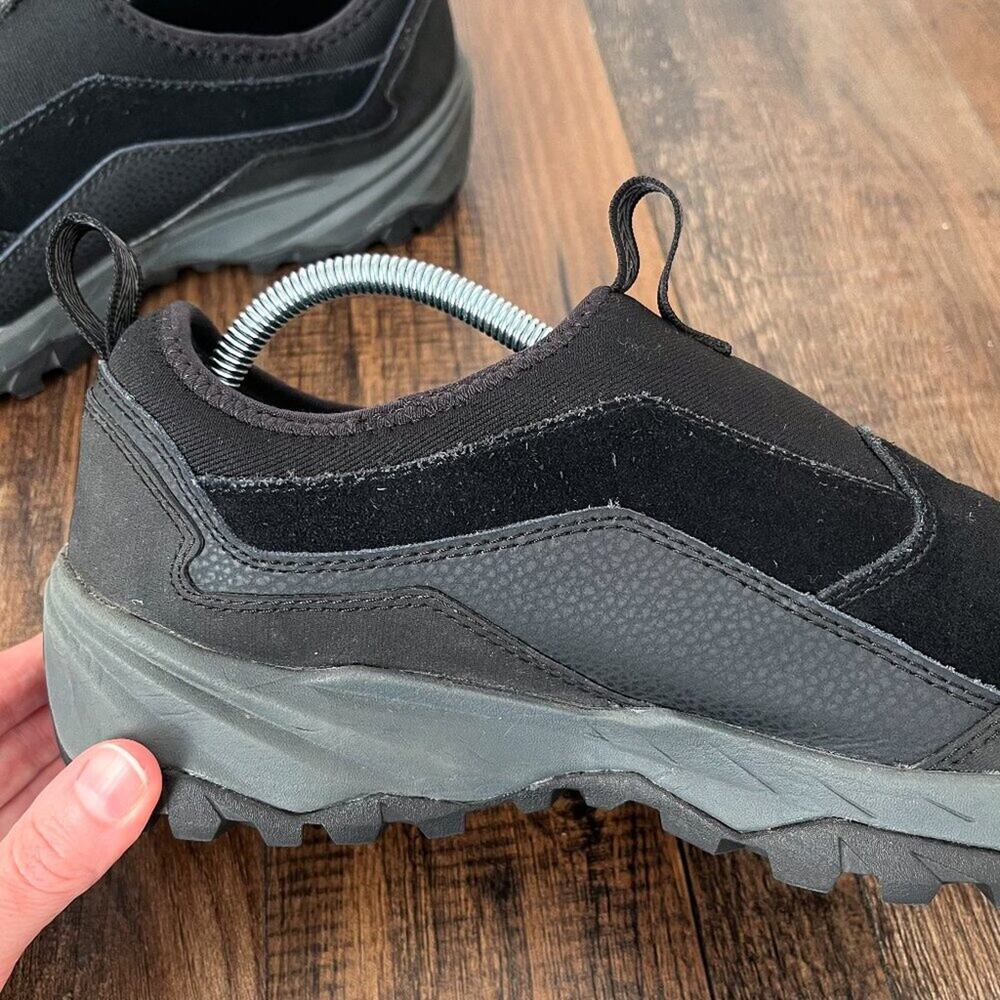 Merrell Icepack Polar Moc Slip On Shoe Waterproof Suede J95057 Size 8.5 Black - Picture 8 of 16